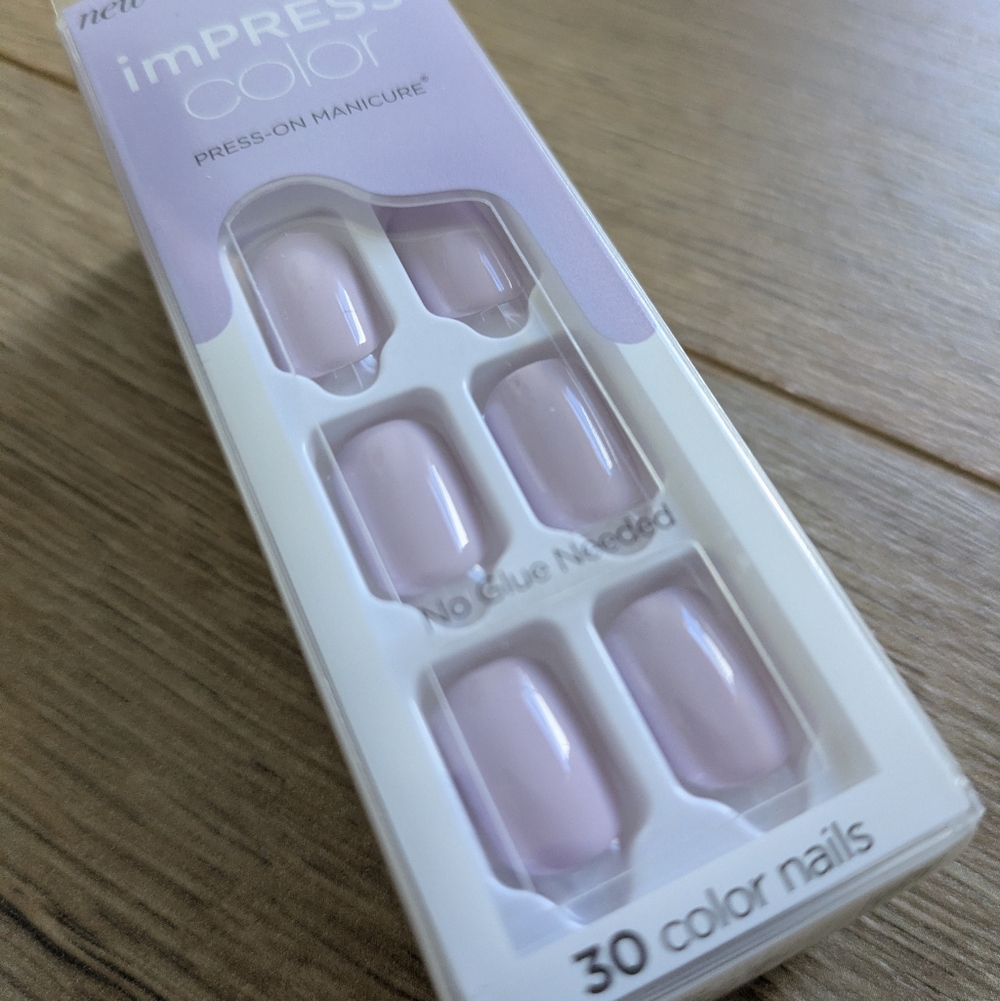Lavender Easter Spring Nails